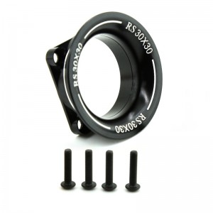 30 X 30mm Aluminium Motor Protection Cooling Fan Air Cooling Cover For 1/10 RC SAKURA D4 D5 Drift Car - RS-3030C/BK