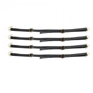 Adjustable DIY Suspension Limiter Strap Bands 4-20cm For RC Axial Crawler SCX10 CAPRA Traxxas TRX-4 - SLS01/BK