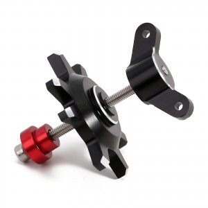 Aluminium Wheel 1.9 /  2.2 Inch Beadlock Wheel Assembly Disassembly Auxiliary Tool For 1/10 RC Crawler Car - ST-WH01/BK