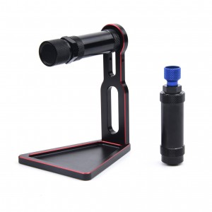 Aluminum Wheel Rim Tire Balancer Tools For 12 / 17mm Couplers For 1/6 1/7 1/8 1/10 Scale RC Car Buggy Truck - ST-007/BK