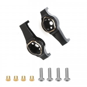 Brass Counterweight Front Caster Block Portal Drive 8232 For RC TRAXXAS TRX-4 TRX-6 Crawler - TRX-8232/BR