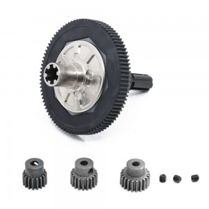 Steel Spur Gear Slipper Clutch Set 91T Spur Gear 17/19/21T Pinion ARA311030 1/10 ARRMA SENTON TYPHON GRANITE 6S BLX - ARA311030/BK