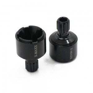 STEEL FRONT & REAR DIFF OUTER DRIVE CUP 7754X 1/5 TRAXXAS X-MAXX 8S MONSTER 77086-4 - TRX-7754X