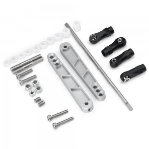 Aluminum Anti-Rod Sway Bar Set For 1/10 RC AXIAL RACING WRAITH RR10 TRUCK - SILVER - RR10-04/SI