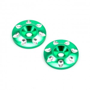 Unversial Aluminum Rear Wing Washer For 1/10 1/8 off-Road Racing Buggy Truggy - AS-WW01/GR