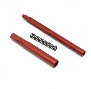 ALUMINUM COMPOSITE CENTER SLIDER DRIVE SHAFT AR310884 1/10 BIG ROCK GRANITE KRATON OUTCAST SENTON VORTEKS 3S BLX - RED - AR310884/RE