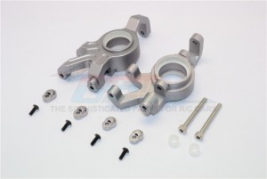 GPM TXM021N ALUMINUM FRONT KNUCKLE ARMS WITH COLLARS FOR 6S TRAXXAS XMAXX 6S - TXM021N-GS
