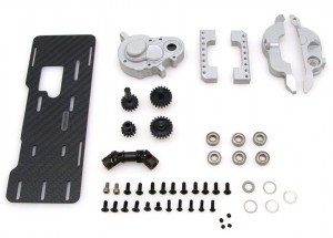 Aluminum G2 Front Motor Gearbox Convention Kit For TRAXXAS 1/10 RC TRX-4 RC Crawler - TRX4-F01