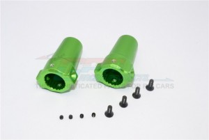 GPM WR022N ALUMINIUM STRAIGHT AXLE ADAPTER  1/10 AXIAL WRAITH - WR022N-G