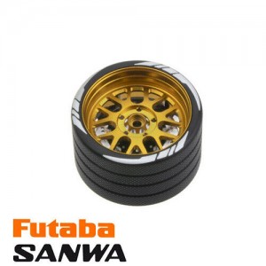 Aluminum BBS Transmitter Steering Wheel SANWA MT5 M12 FUTABA 4PK M12 M17 FLYSKY NOBLE NB4 - TWBBSGO/BK