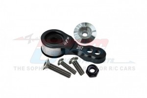 GPM SH025TM2SN ALUMINIUM 6061-T6 HI-TORQUE SERVO SAVER 25T SPLINE OUTPUT SHAFT 1/10 RC CAR - SH025TM2SN-BK