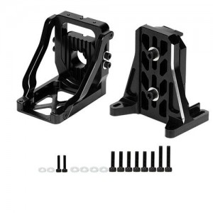 Alloy Tail Fixing Motor Mount Set 7760 TRAXXAS 1/5 X-MAXX / 1/6 XRT 8S 78086-4 RC Monster - BLACK - TRX038AB-BK