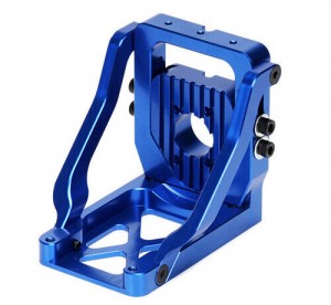 ALUMINUM QUICK RELEASE MOTOR MOUNT 7760 TRAXXAS 1/6 4WD XRT 8S 1/5 X-MAXX 6S 8S - BLUE - TRX038A-B