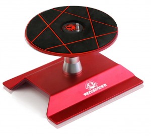 Aluminium Deluxe 360 Rotating Pit Setting Work Stand 1/8 1/10 RC Car Buggy Crawler Truck - RED - RS-ST005/RE