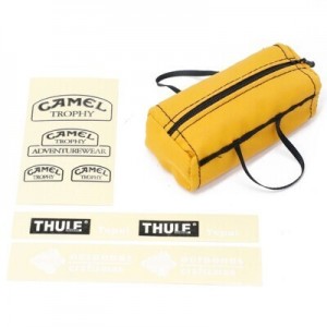 Decoration Gym Luggage Bag 1/10 RC TRAXXAS TRX-4 TRX-6 AXIAL SCX10 RC Crawler - Yellow - AS-DG01/YE