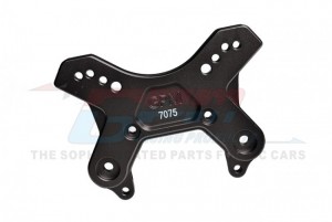 GPM MAY028N ALUMINUM 7075-T6 FRONT SHOCK TOWER AR330377 ARRMA 1/8 4WD  TYPHON 6S BLX - BLACK - MAY028N-BK