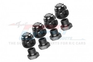 GPM MAKX010A ALUMINUM 7075-T6 WHEEL LOCK HEX ADAPTER ARA310929 ARRMA 1/5 4WD KRATON / OUTCAST 8S - MAKX010A-BK