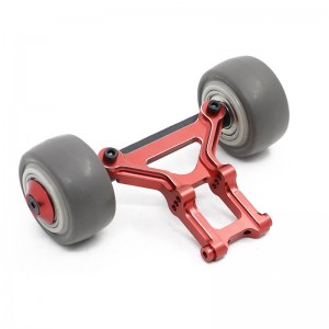 Aluminum Wheelie Bar For Arrma 1/8 Kraton Typhon Outcast Notorious Talion 6S BLX - RED - ARR005/RE