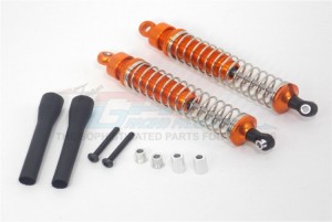 ALLOY FRONT/REAR ADJUSTABLE DAMPERS 1/10 AXIAL WRAITH - WR13105F/R-OR-S-BEBK