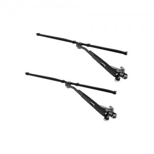 Crawler Accessories Metal Windshield Wiper 1 Pairs 1/10 RC TRAXXAS TRX-4 AXIAL SCX10 Crawler - AS-SS02/BK