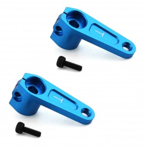 Aluminum Direct Servo Horn - 25T 42248 2PCS Light blue For TAMIYA FUTABA TRF - RS-42248