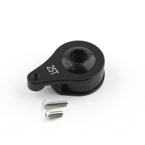 Aluminum Steering Servo Horn - 25T 1/10 RC TRAXXAS TRX-4 TRX-6 AXIAL SCX10 Crawler - AS-SH02/BK