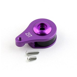 Aluminum Steering Servo Horn - 25T 1/10 RC TRAXXAS TRX-4 TRX-6 AXIAL SCX10 Crawler - AS-SH02/PU