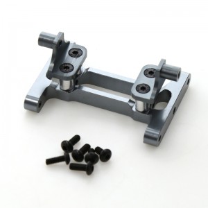 Aluminum Rear Chassis Mount For Tamiya 1/14 RC Tractor Trailer Truck Man Scania Actros - TRA-009/GS
