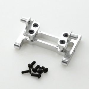 Aluminum Rear Chassis Mount For Tamiya 1/14 RC Tractor Trailer Truck Man Scania Actros - TRA-009/SI