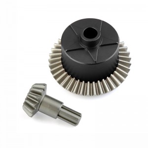 Steel Differential Gear 37T 13T With Aluminum Cover Case ARA310956 1/10 ARRMA BIG ROCK GRANITE KRATON OUTCAST SENTON VORTEKS - ARA310956/BK