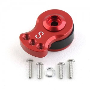 Aluminum Adjustable Servo Saver Arm Build In Spring 25T Small 1/10 RC FUTABA SANWA TAMIYA - AS-SS025S/RE