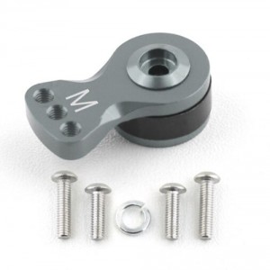 Aluminum Adjustable Servo Saver Arm Build In Spring 25T Medium 1/10 RC FUTABA SANWA TAMIYA - AS-SS025M/SI