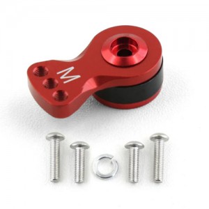 Aluminum Adjustable Servo Saver Arm Build In Spring 25T Medium 1/10 RC FUTABA SANWA TAMIYA - AS-SS025M/RE