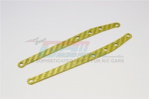 GRAPHITE REAR LINKS STIFFENERS  AXIAL YETI ROCK RACER - GYT017-GD