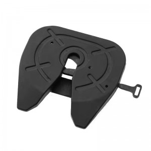 Metal Coupler Turntable Grinding Disc Plate For 1/14 Tamiya RC Tractor Truck - TRA-014/BK