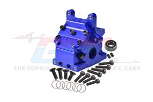 GPM MAK012N ALUMINUM 7075-T6 FRONT/REAR GEAR BOX AR310854 ARRMA KRATON TALION SENTON OUTCAST TALION 6S BLX - BLUE - MAK012N-B