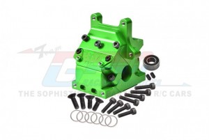 GPM MAK012N ALUMINUM 7075-T6 FRONT/REAR GEAR BOX AR310854 ARRMA KRATON TALION SENTON OUTCAST TALION 6S BLX - GREEN - MAK012N-G
