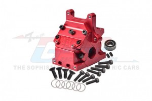 GPM MAK012N ALUMINUM 7075-T6 FRONT/REAR GEAR BOX AR310854 ARRMA KRATON TALION SENTON OUTCAST TALION 6S BLX - RED - MAK012N-R