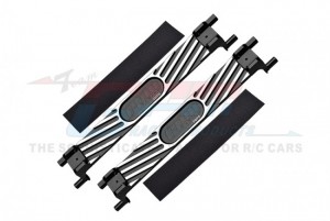 GPM XRT0126A ALUMINUM BATTERY HOLD-DOWN 7819 TRAXXAS 1/6 4WD XRT 8S 78086-4 - BLACK - XRT0126A-BK