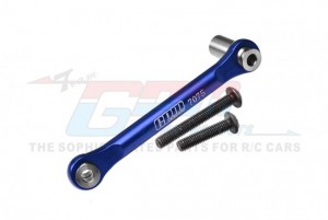 GPM LU4024N ALUMINUM 7075-T6 SERVO TIE ROD LOS231057 LOSI 1/10 LASERNUT TENACITY ULTRA 4 TENACITY DB - BLUE - LU4024N-B