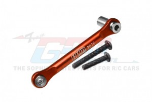 GPM LU4024N ALUMINUM 7075-T6 SERVO TIE ROD LOS231057 LOSI 1/10 LASERNUT TENACITY ULTRA 4 TENACITY DB - ORANGE - LU4024N-OR