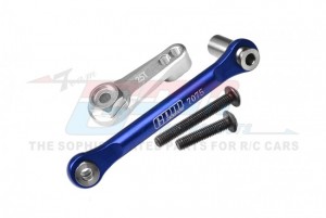 GPM LU416025N ALU 7075-T6 TIE ROD 25T SERVO HORN LOS231057 LOS231024 LOSI 1/10 LASERNUT TENACITY ULTRA 4 TENACITY DB - LU416025N-S