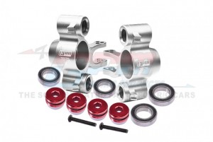 GPM ER021A ALU 7075-T6 FRONT / REAR KNUCKLE ARMS 5334R TRAXXAS E-REVO E-MAXX - SILVER - ER021A-S