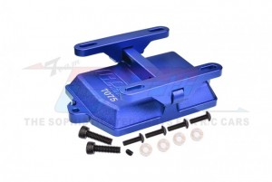 GPM XRT026 ALUMINUM 7075-T6 RECEIVER BOX COVER W/ ELECTRIC ADJUSTMENT BRACKET 7724 TRAXXAS 1/5 X-MAXX 6S 8S 1/6 4WD XRT 8S 78086-4 - BLUE - XRT026-B