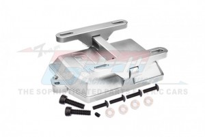 GPM XRT026 ALUMINUM 7075-T6 RECEIVER BOX COVER W/ ELECTRIC ADJUSTMENT BRACKET 7724 TRAXXAS 1/5 X-MAXX 6S 8S 1/6 4WD XRT 8S 78086-4 - SILVER - XRT026-S