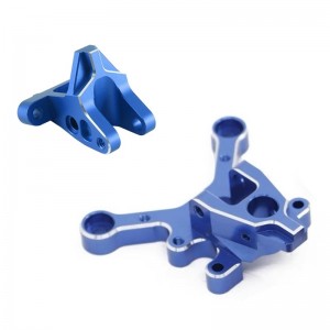 Aluminum Front and Rear Center Brace Mount AR320195 ARRMA BLX 6S 1/8 KRATON TYPHON OUTCAST TALION 1/7 LIMITLESS MOJAVE - BLUE - AR320195/BU