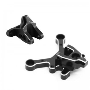 Aluminum Front and Rear Center Brace Mount AR320195 ARRMA BLX 6S 1/8 KRATON TYPHON OUTCAST TALION 1/7 LIMITLESS MOJAVE - BLACK - AR320195/BK