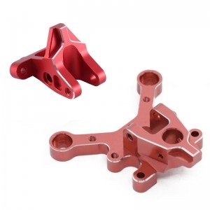 Aluminum Front and Rear Center Brace Mount AR320195 ARRMA BLX 6S 1/8 KRATON TYPHON OUTCAST TALION 1/7 LIMITLESS MOJAVE - RED - AR320195/RE