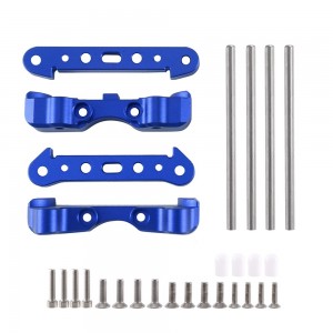 Aluminum Front and Rear Lower Suspension Mount Arm ARA330555 1/5 RC ARRMA KRATON OUTCAST 8S BLX - BLUE - ARA330555-BU