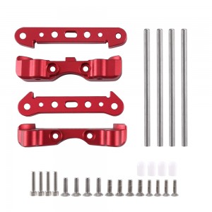 Aluminum Front and Rear Lower Suspension Mount Arm ARA330555 1/5 RC ARRMA KRATON OUTCAST 8S BLX - RED - ARA330555-RE